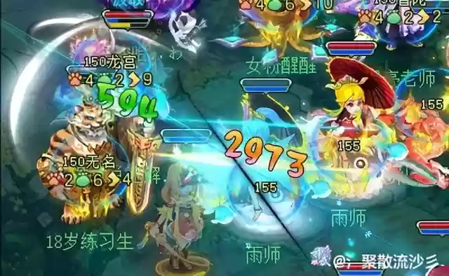 神武物理阵容搭配推荐图(神武五开日常最佳阵容)插图1