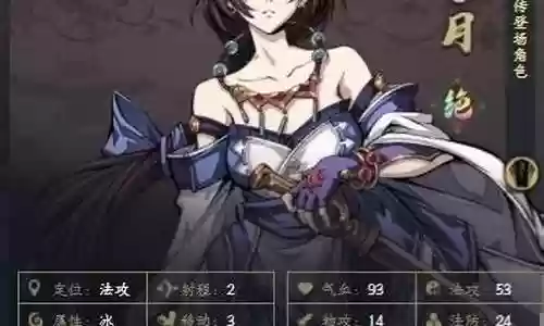 封寒月搭配阵容插图