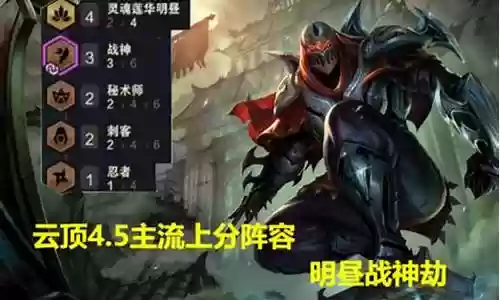 战神劫云顶阵容搭配插图
