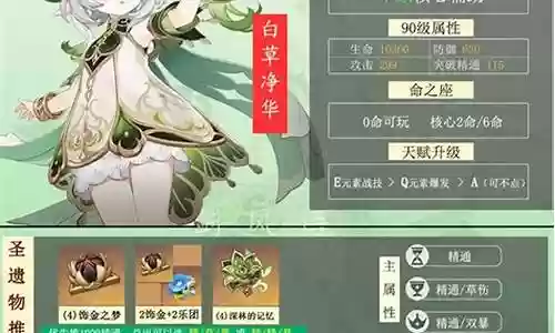 草神豪华阵容搭配推荐插图