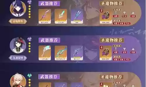 雷神阵容简易搭配图插图