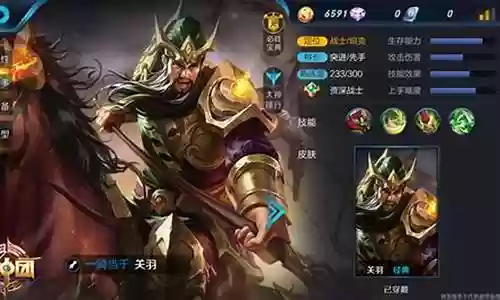 王者荣耀 关羽阵容搭配插图
