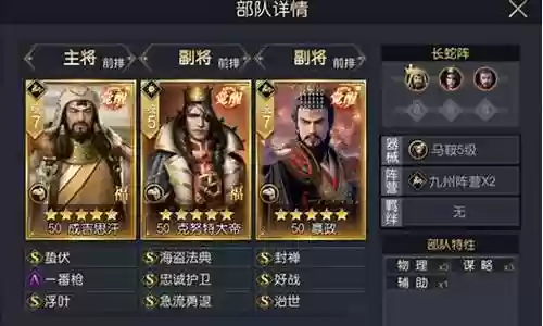 双大帝阵容插图
