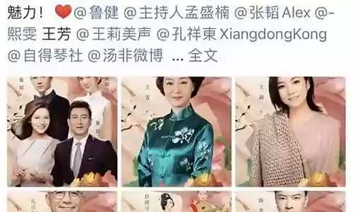 央视秋晚阵容名单插图