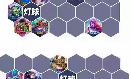 卡牌游戏阵容搭配图表插图