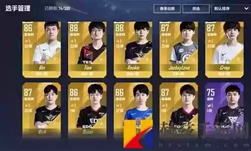 电竞经理最强阵容插图
