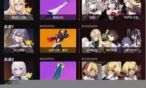 崩3 最强阵容插图