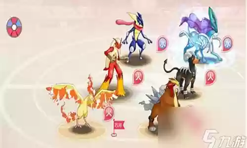 纯火系阵容插图