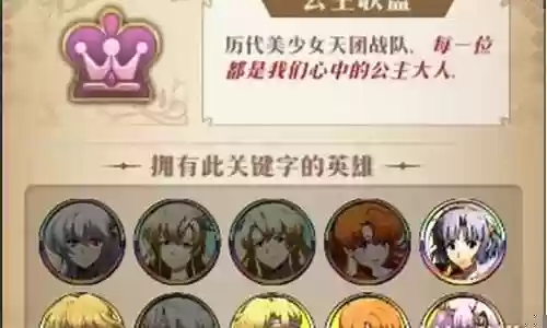 公主联盟 阵容插图