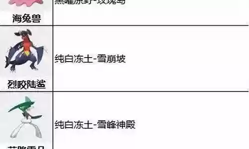 阿尔宙斯后期阵容推荐插图