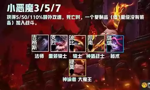 云顶11.21小恶魔阵容插图