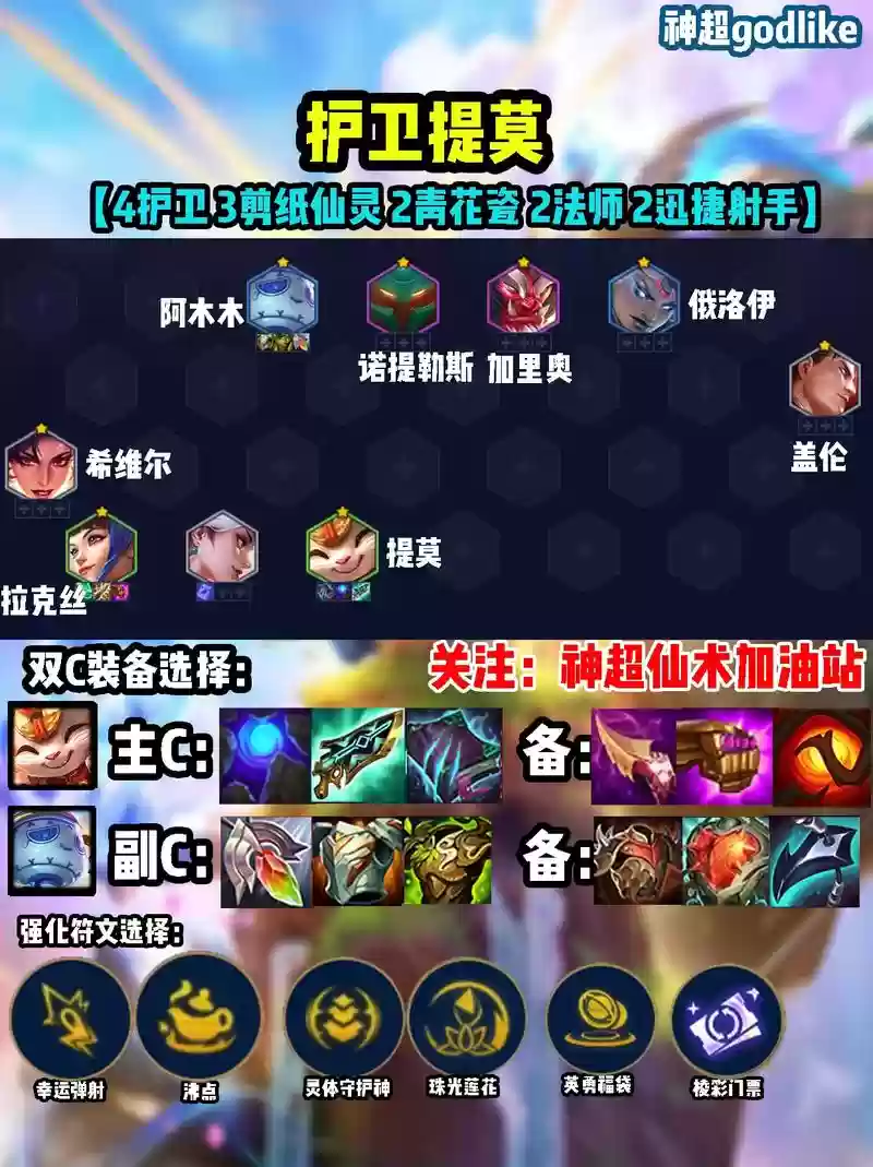 木桩伤害阵容插图1
