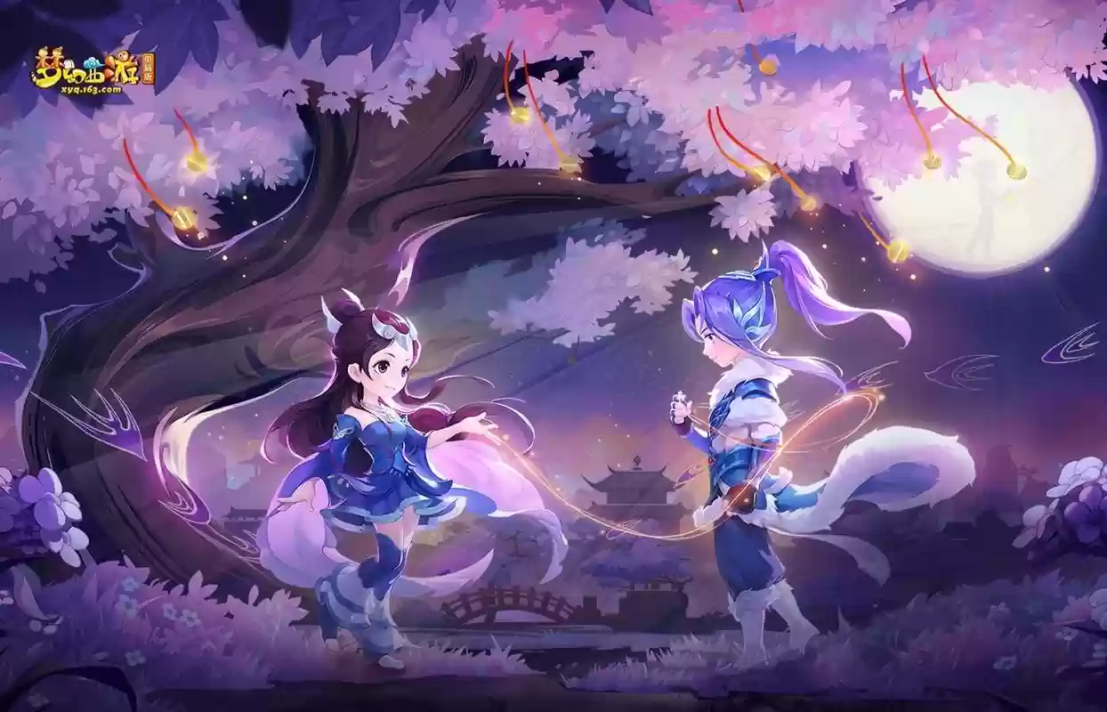 梦幻西游画面风格插图
