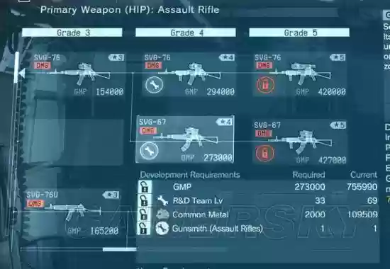 合金装备5自定义武器在哪里插图1