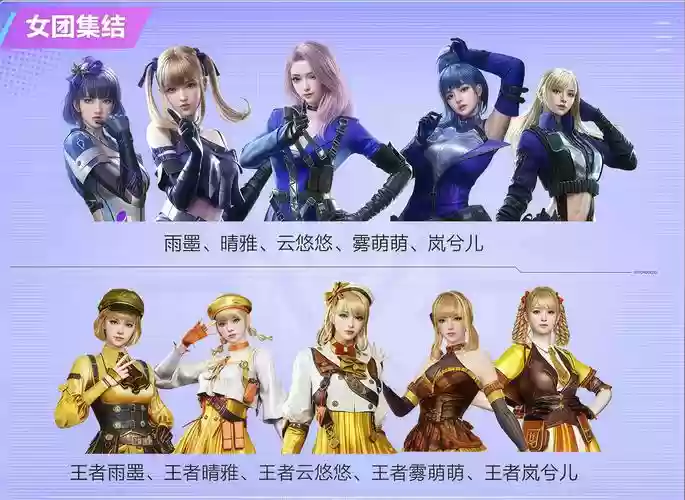 cf绝技阵容插图1