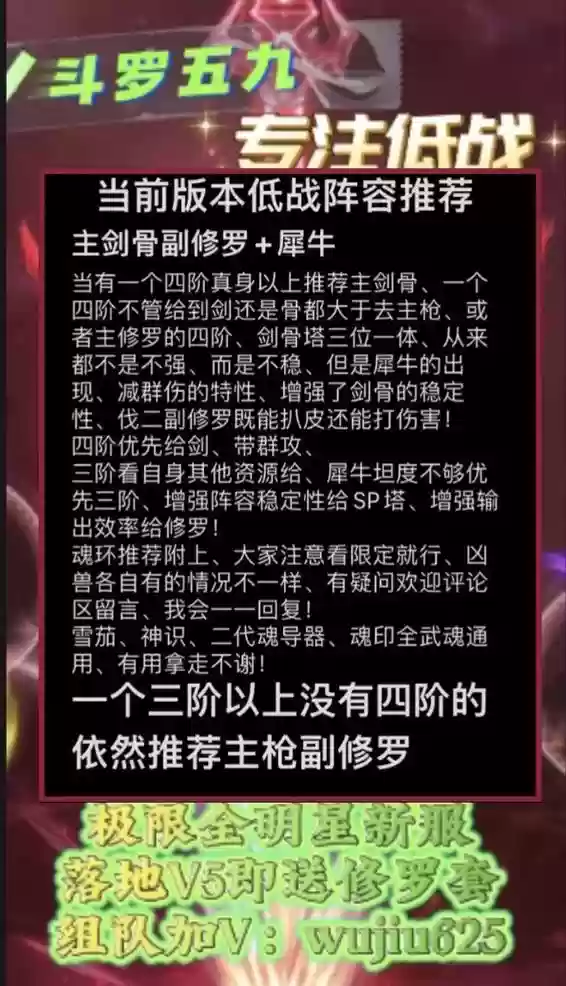低战阵容插图