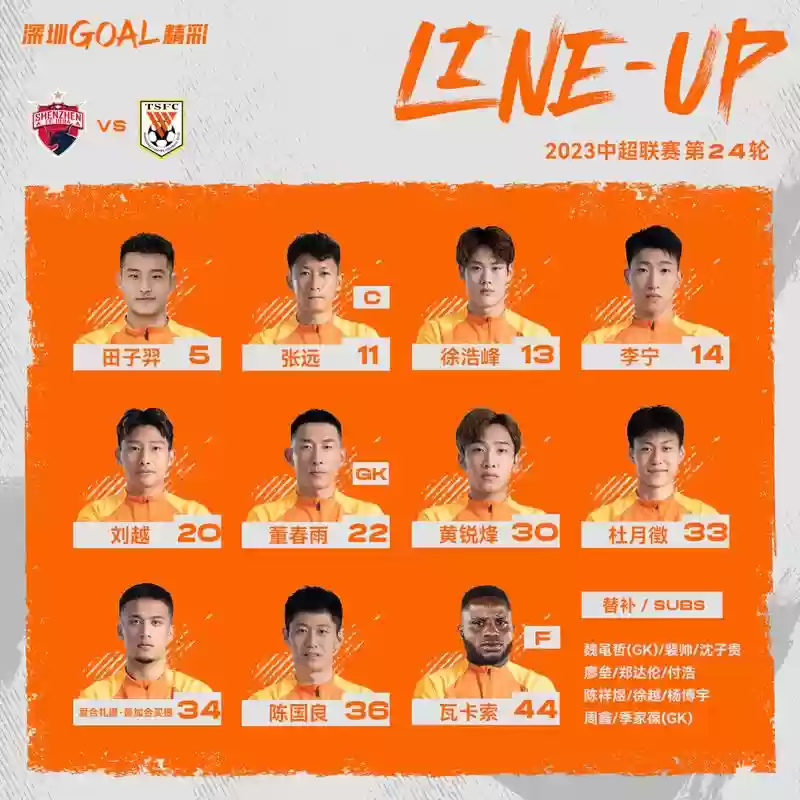 泰山深圳阵容插图1