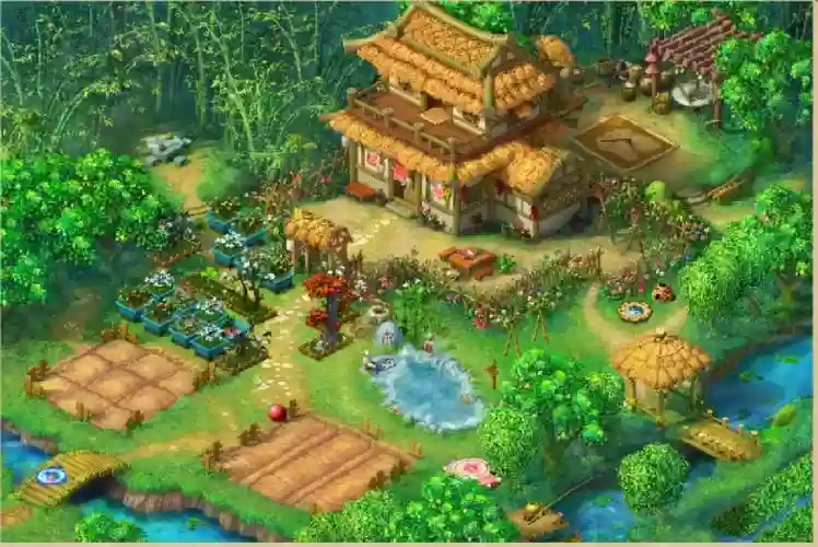 梦幻西游手游华宅房屋插图