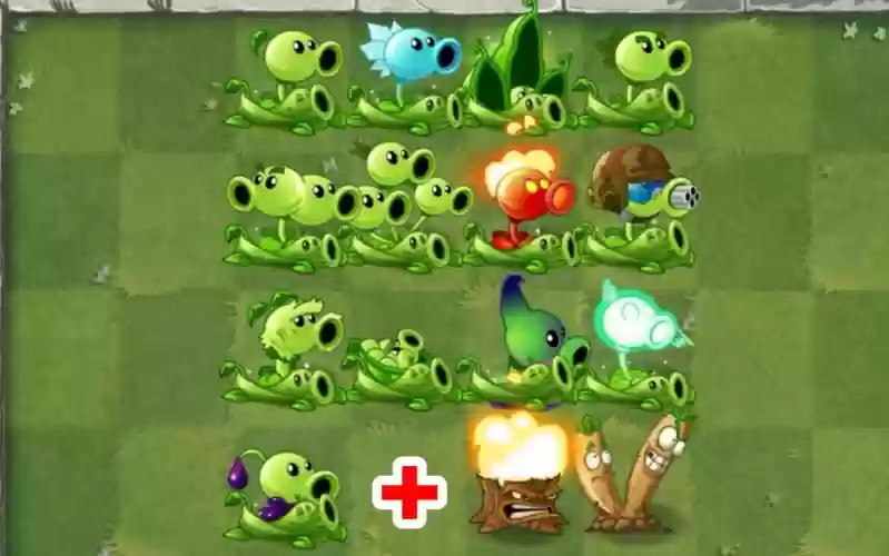 pvzbt豌豆阵容插图