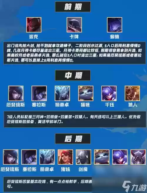 月神阵容搭配刺客插图