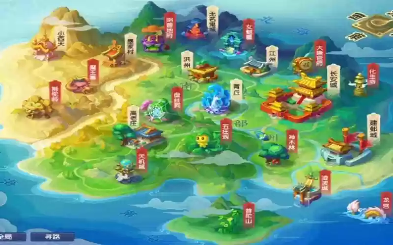 梦幻西游多少地图插图