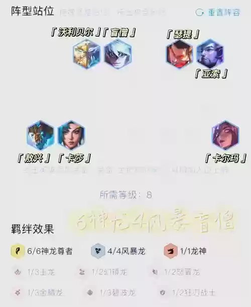 龙瞎阵容插图1