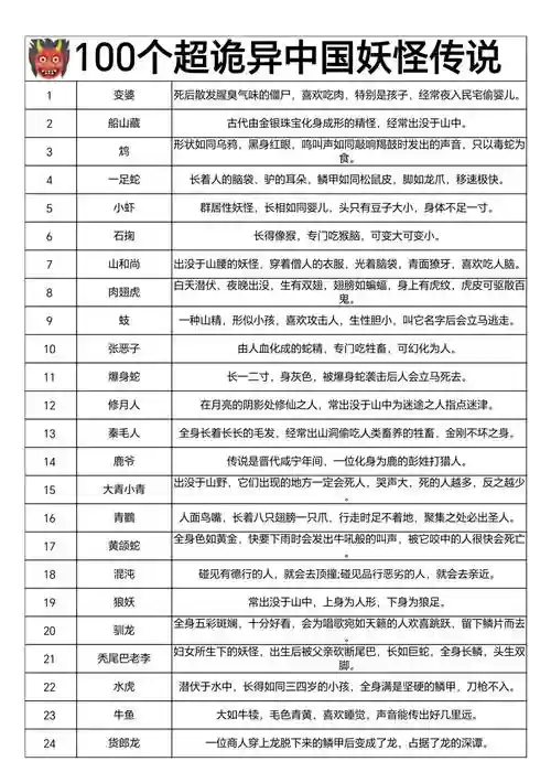妖怪传说攻略_1插图