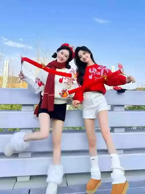 姐妹摆阵容_1插图1