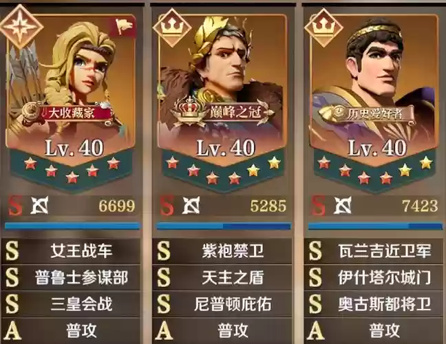 凯撒征服阵容插图