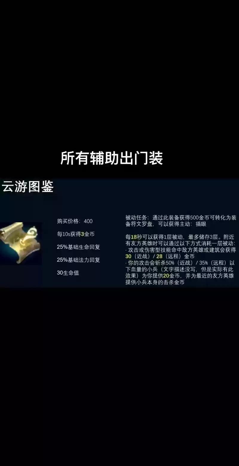 辅助装备任务路线插图