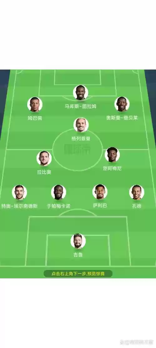 今日法国阵容插图1