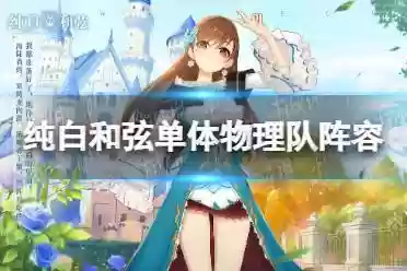 物理单体阵容_1插图