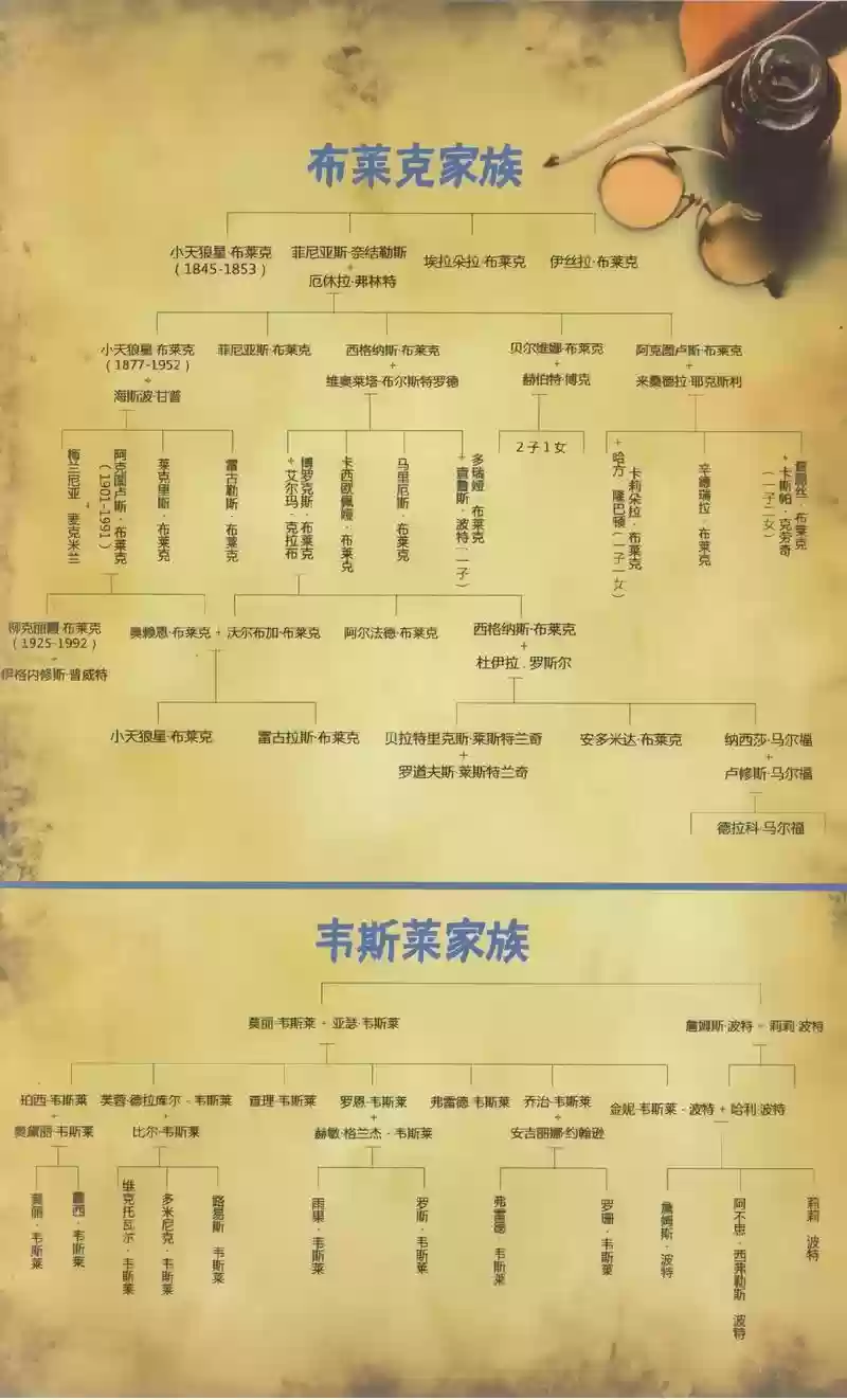 神秘家族阵容插图