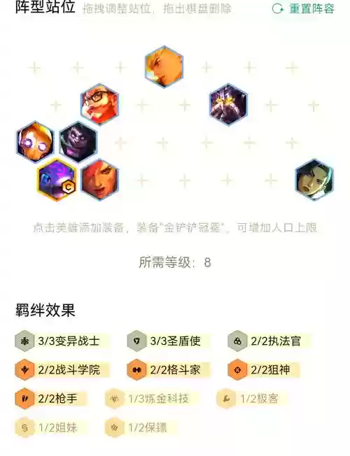 云顶之奕圣盾龙阵容搭配，云顶之弈神盾流插图