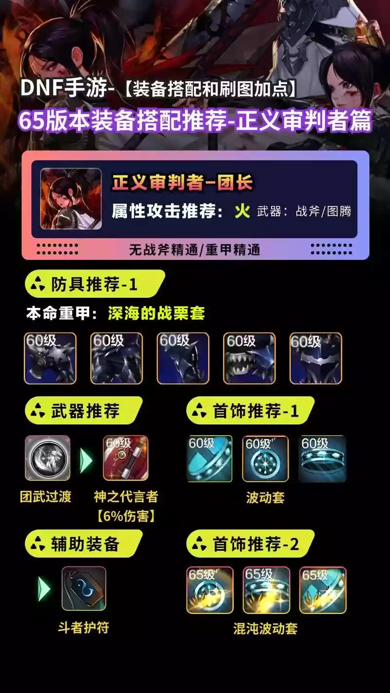 审判改造搭配什么阵容，审判装备选择插图