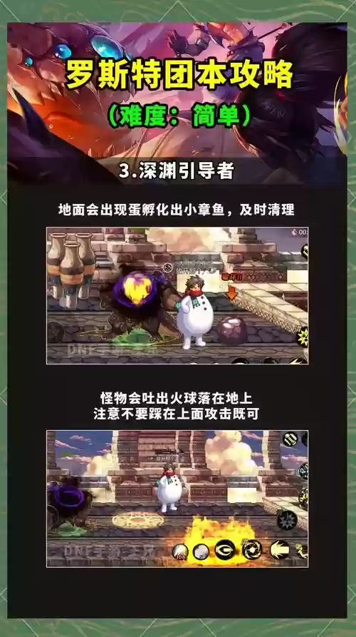 dnf打团怪物攻略插图