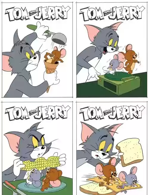 动画猫和老鼠最强阵容搭配，动画片动画片猫和老鼠插图
