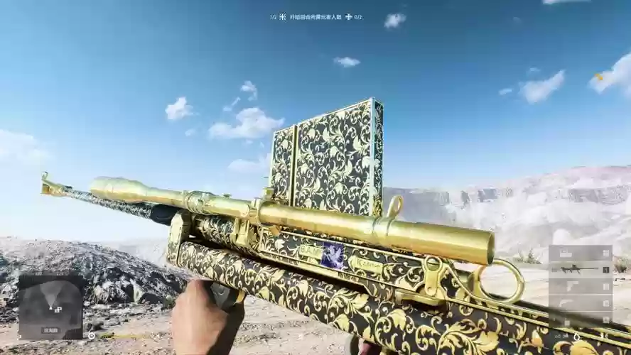 战地黄金武器大全，战地598k黄金皮肤插图