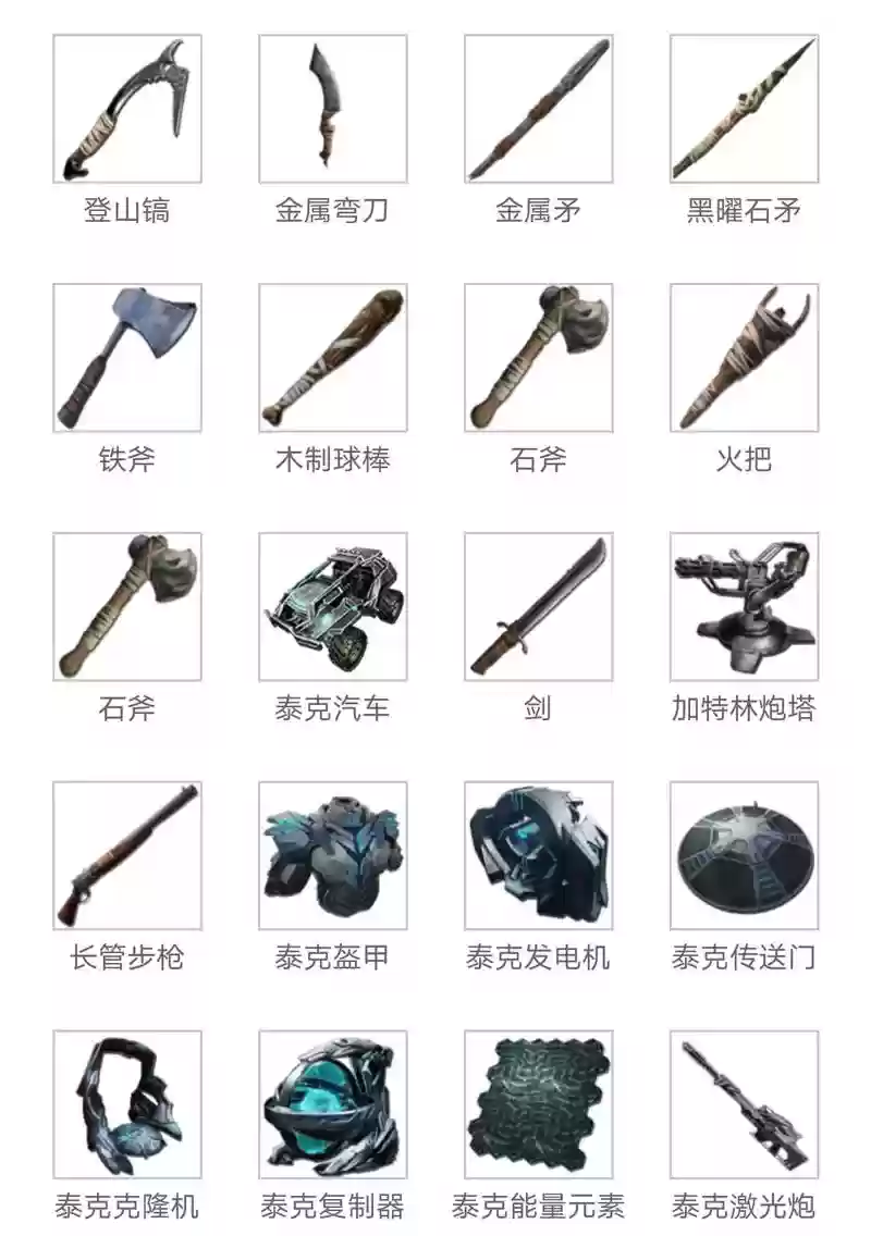 方舟生存后期武器，方舟武器选择插图1