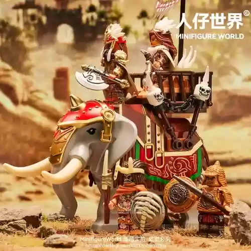 南蛮大象阵容插图