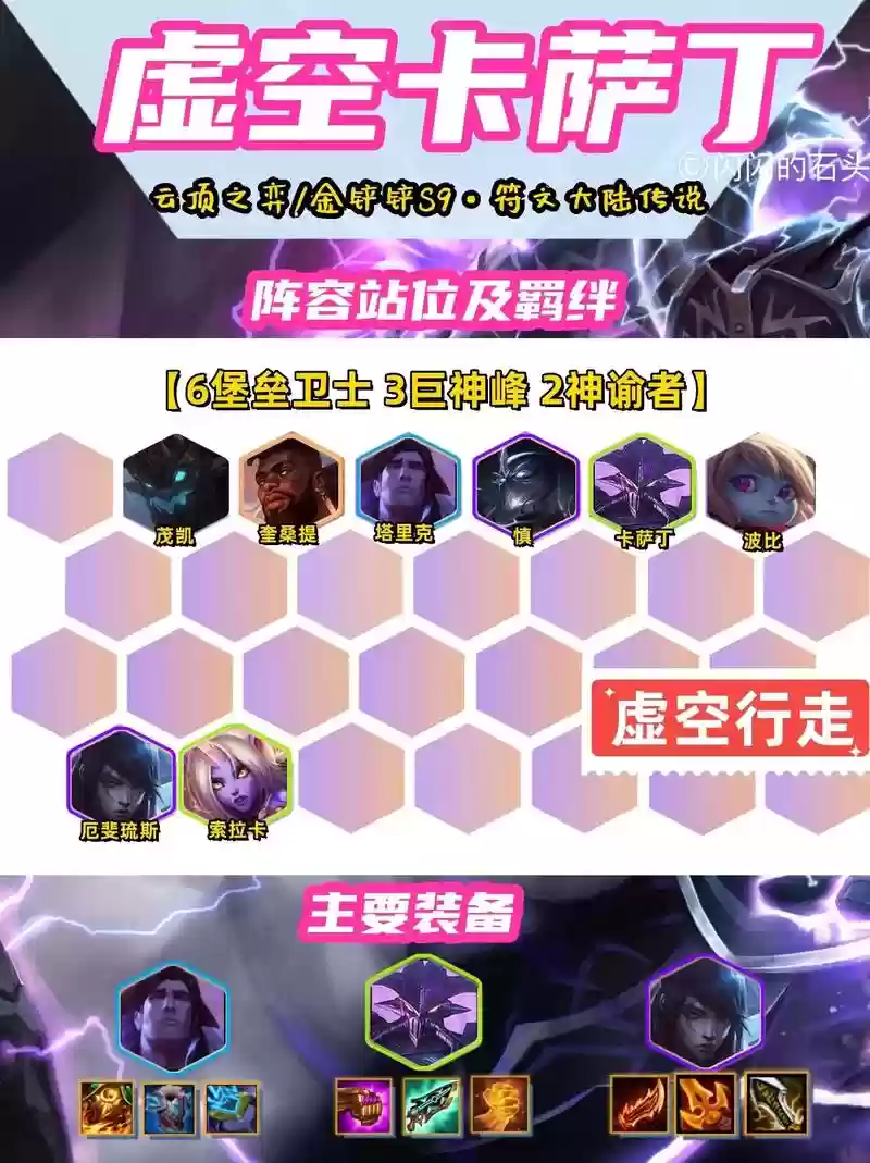 虚空阵容搭配天赋，虚空如何出装插图