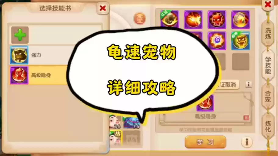 梦幻西游手游齐宠物加点，梦幻西游手游任务宠加点插图1