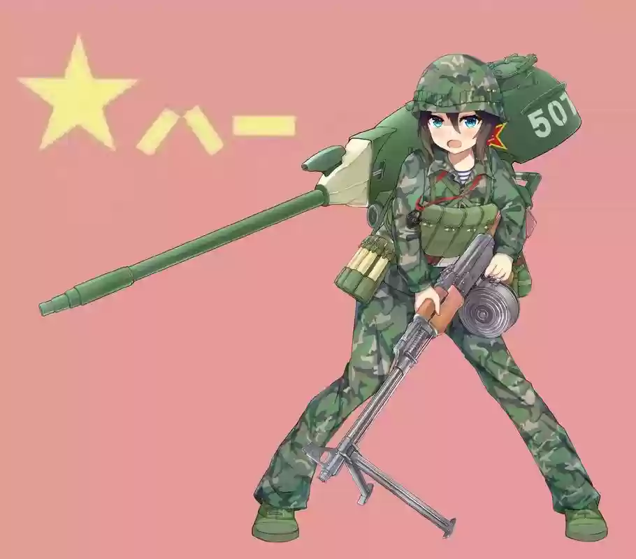 军事武器娘化小说，军武娘化游戏插图