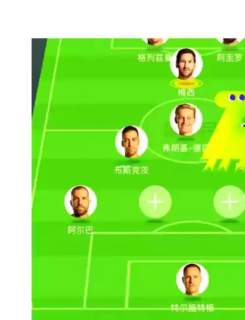 fifa巴萨阵容搭配，fifa21巴萨b队插图