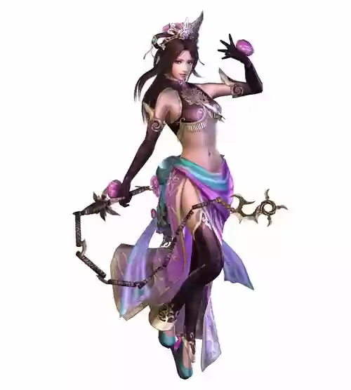 三国无双六猛将传貂蝉武器，三国无双6 貂蝉 ryona 10 学园装插图