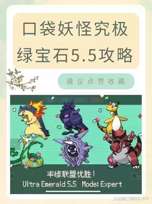 口袋妖怪绿宝石5阵容搭配，口袋妖怪绿宝石5攻略插图1