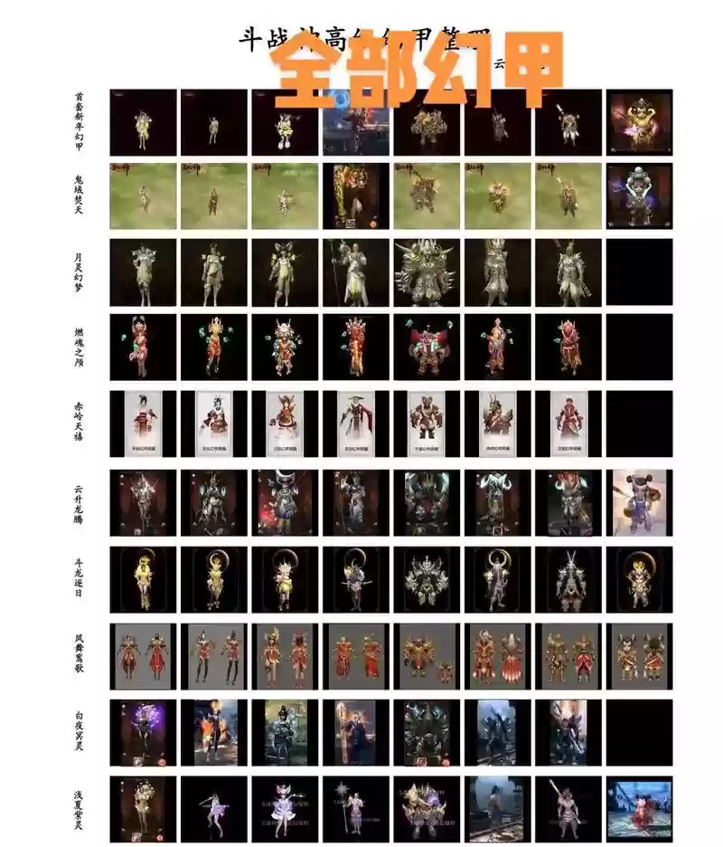 2017斗战神新武器幻甲，斗战神一套幻甲多少钱插图