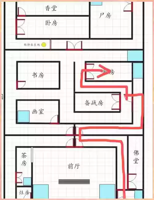 密室逃脱攻略用草铺路插图