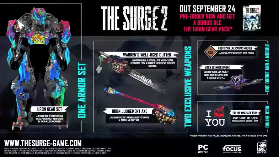 thesurgedlc武器装备，the surge武器推荐插图