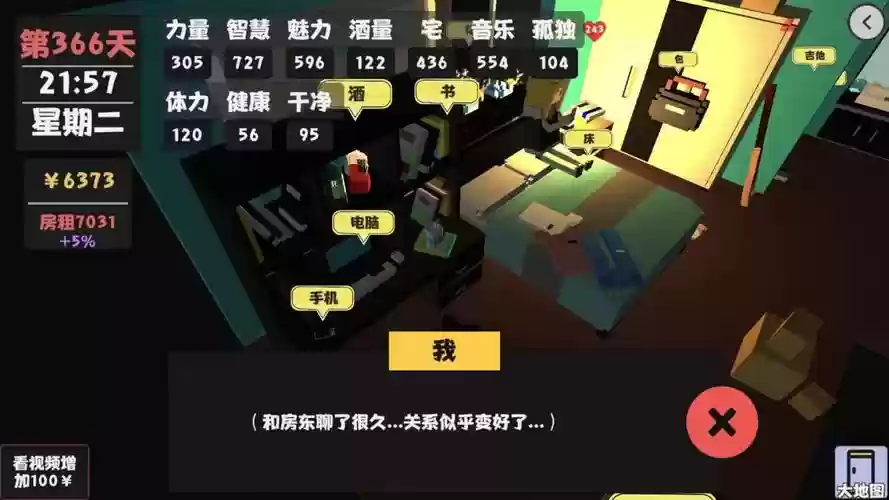 属性与生活房东与老妈攻略，属性与生活房东好感度多少减房价插图